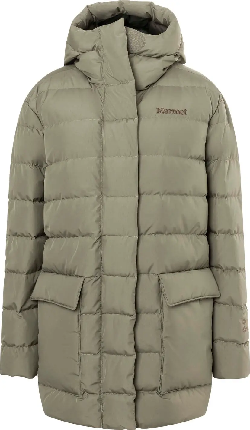 Marmot Marmot Women's Warmcube Gore-Tex Golden Mantle Jacket Vetiver