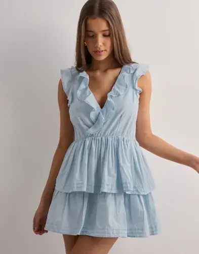 Nelly Nelly - Blå - Perfect Frill Dress