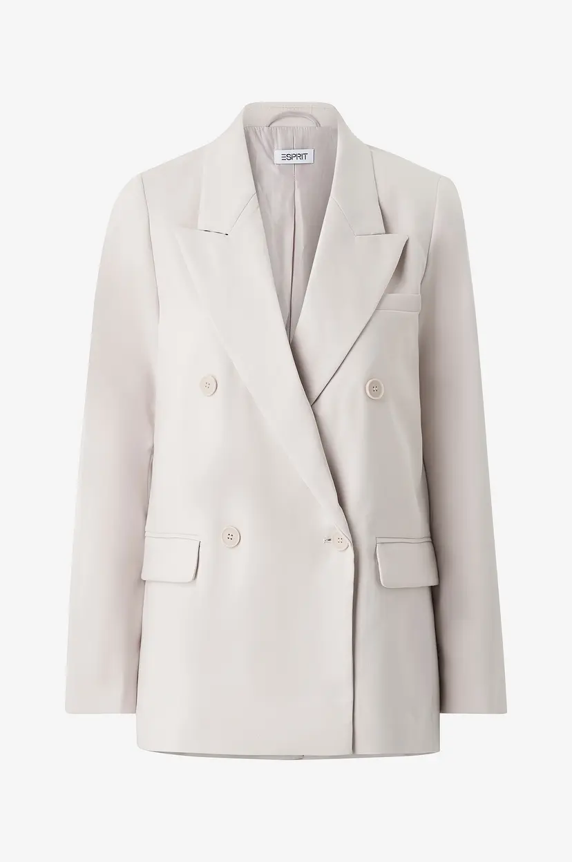Esprit Dobbelbryst blazer - Beige