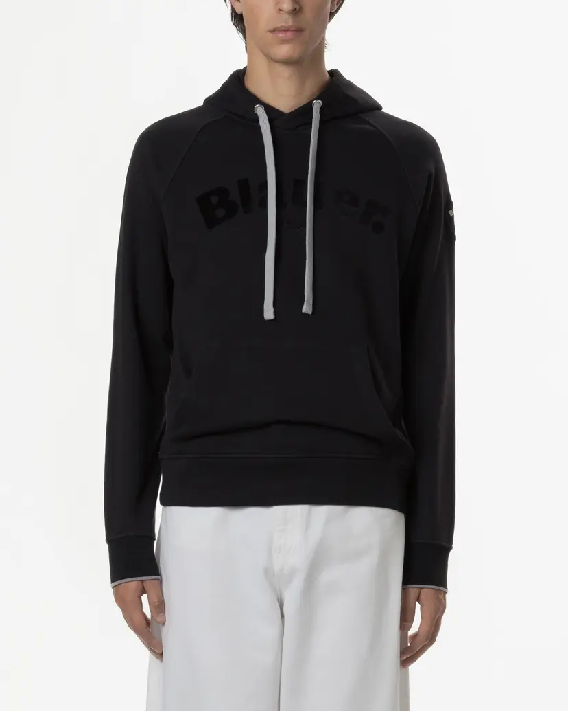 Blauer Blauer 24WBLUF08154 Black Hoodie