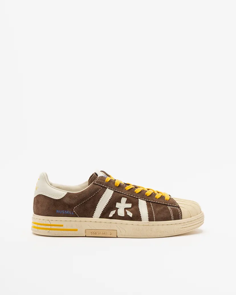 Premiata Premiata RUSSEL 8557 Brown Sneakers