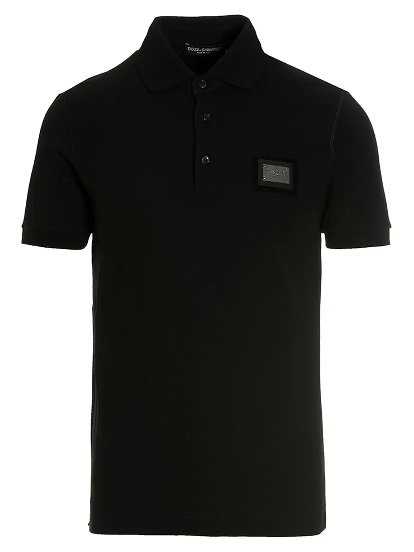 Dolce & Gabbana Dolce & Gabbana Poloskjorter – Svart