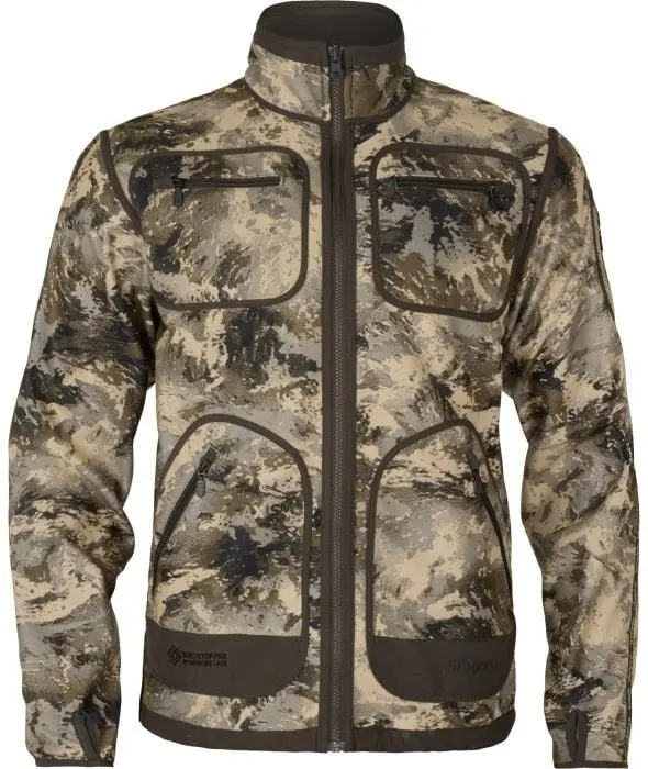 Härkila Härkila M's Kamko Mountain WSP Reversible Fleece Jacket Axis Msp®Mountain/Shadow Brown