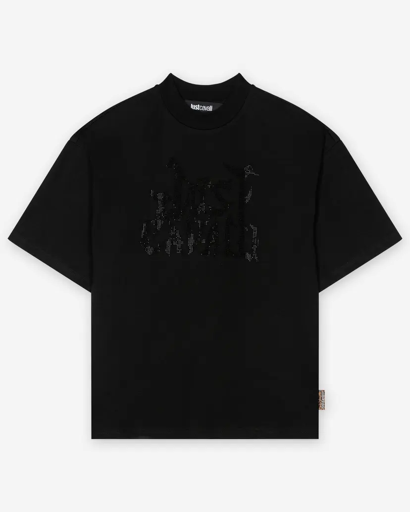 Just Cavalli Just Cavalli 79PAHE12 Black T-shirt