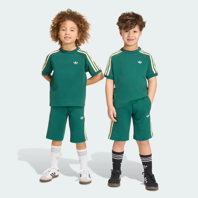 Adidas 3 STRIPE SHORT TEE SET