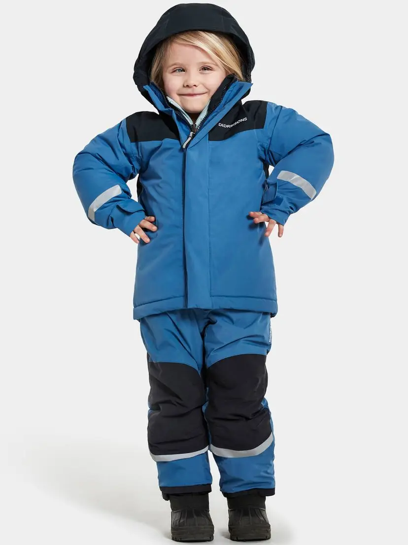 Didriksons Didriksons Skare Kids Yttertøy Sett Corn Blue (90 / 1,5-2 år)