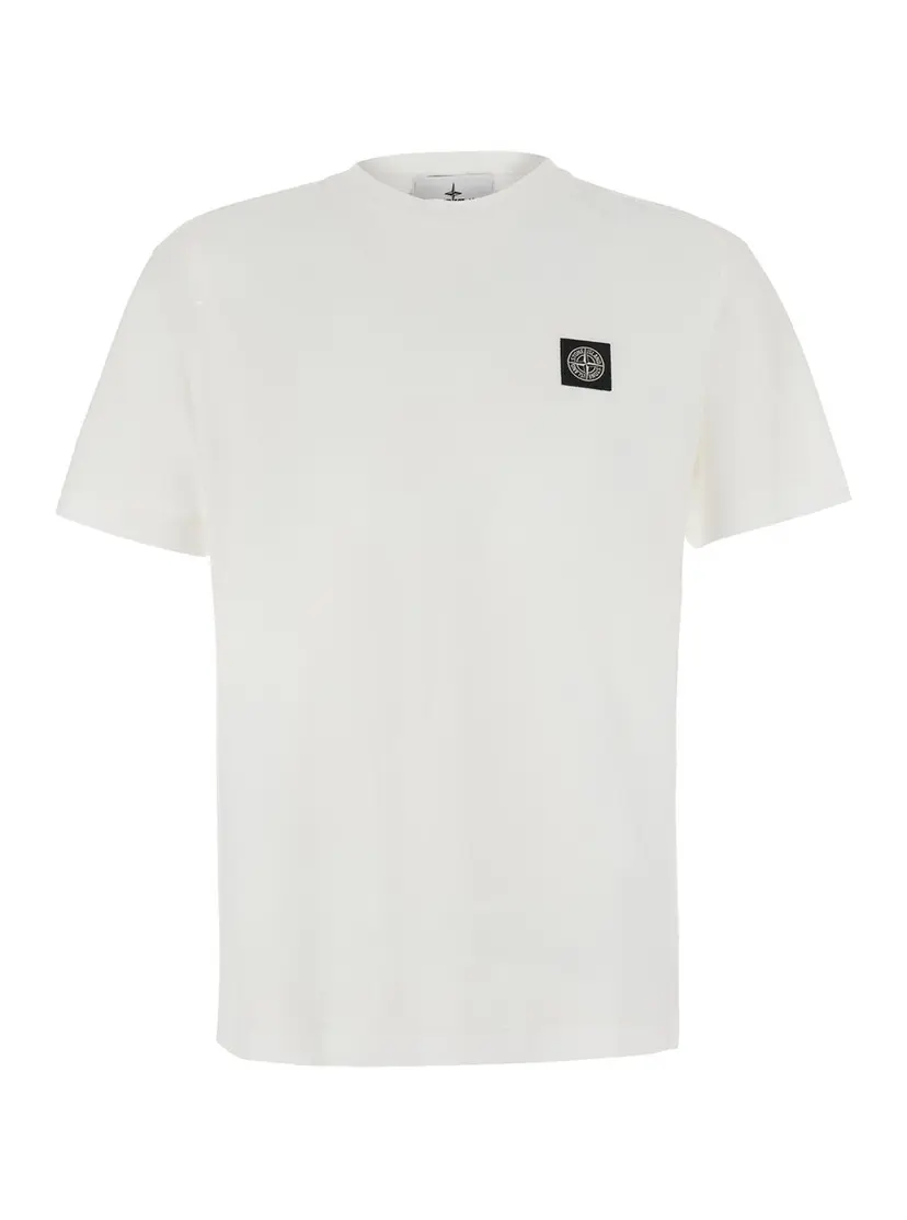 Stone Island Stone Island T-skjorter – Hvit