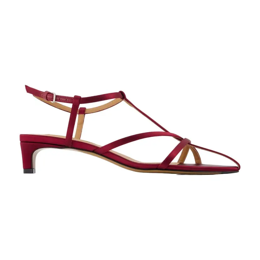 Jil Sander Jil Sander Høyhælte sandaler – Rød