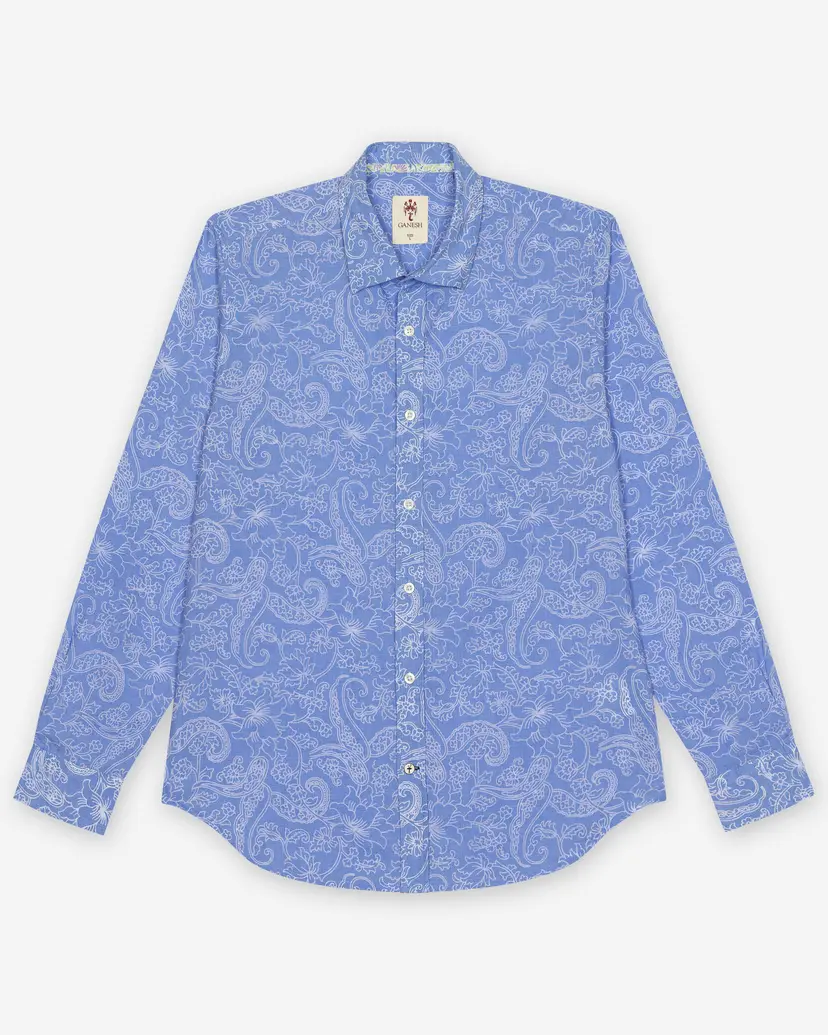 Ganesh Ganesh 75700DE Blue Shirt