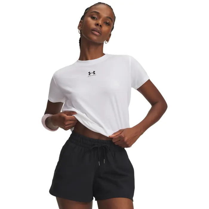 Under Armour UA Rival Core SS White