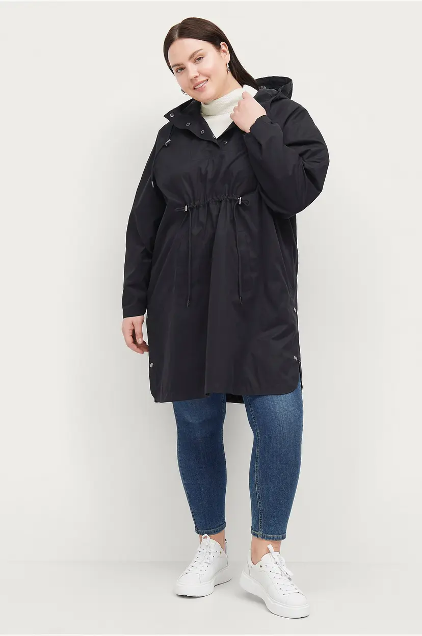 Ellos Plus collection Anorakk Ruby - Svart