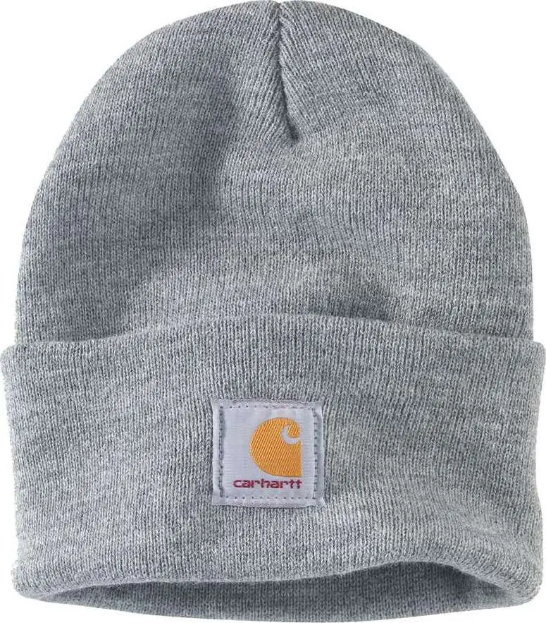 Carhartt Carhartt Knitted Cuffed Beanie Heather Grey