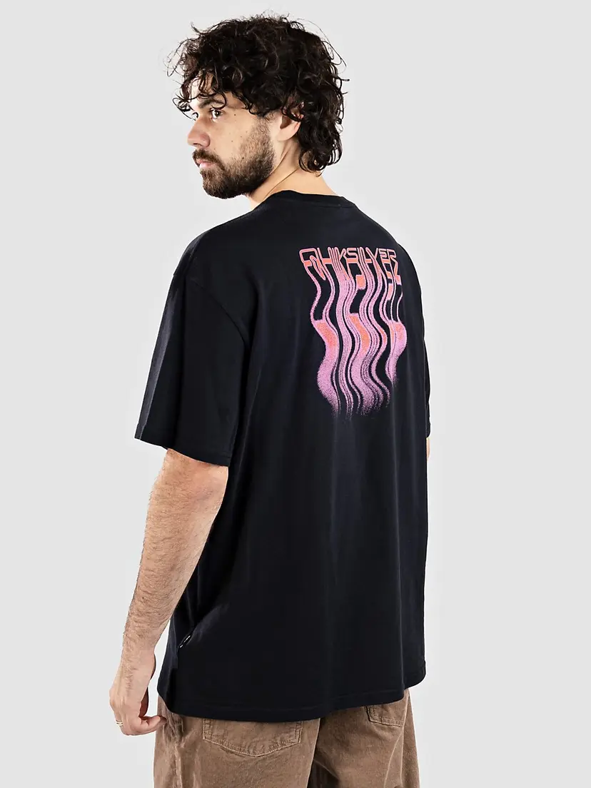 Quiksilver Quiksilver Hw Melt Away T-skjorte svart