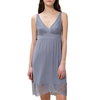 Triumph Triumph Lounge Me Amourette NDK New Fit Nightdress Grå viskose 36 Dame