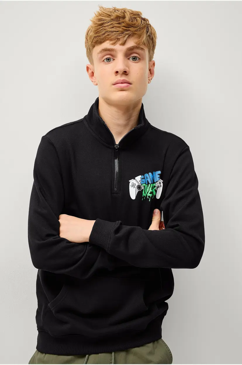 Ellos Collection Collegegenser Todd - Svart