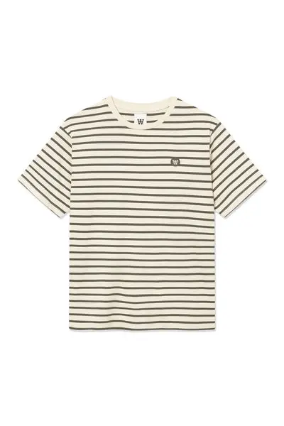 WOOD WOOD WWAce Stripe Tee
