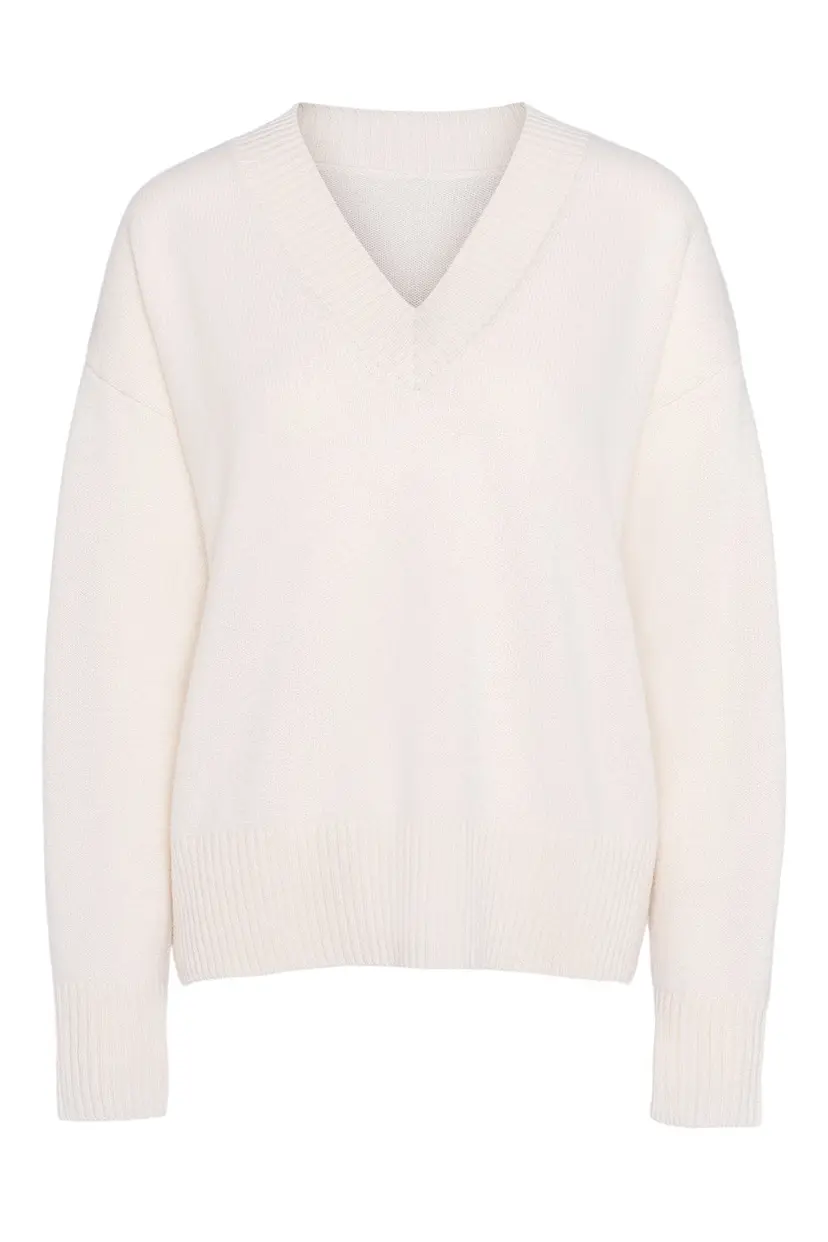 Love Lolina Callie Cashmere Sweater Cream - S