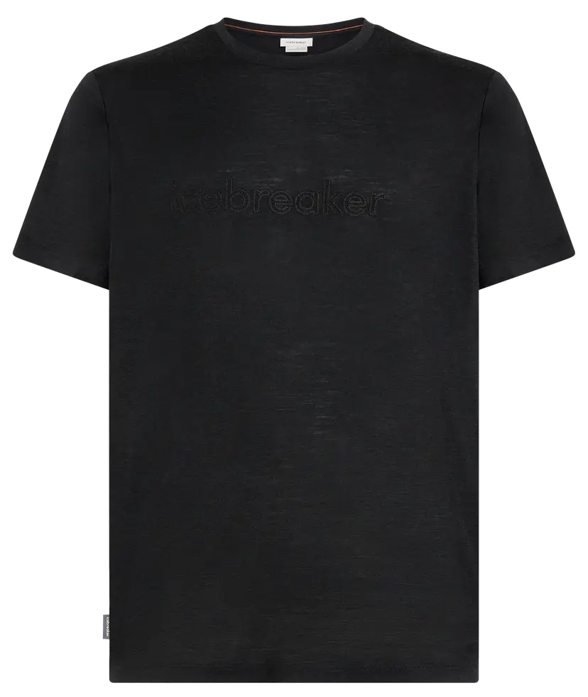 Icebreaker Icebreaker Men's Merino 150 Tech Lite Tee Ib Stitchline Black