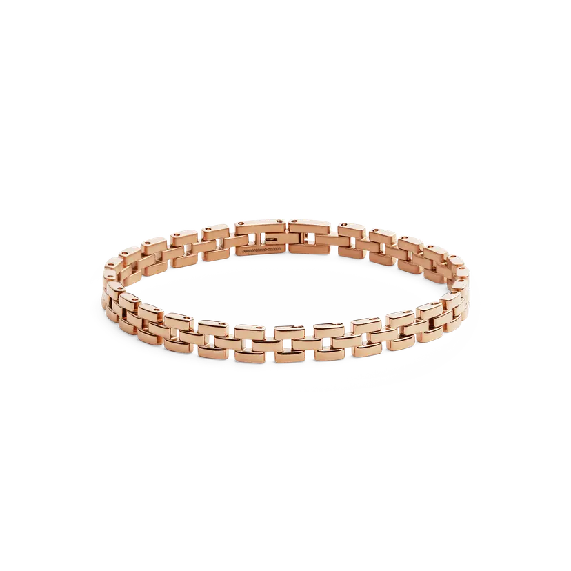 Daniel Wellington Rose Gold Bracelet 3-link | DW