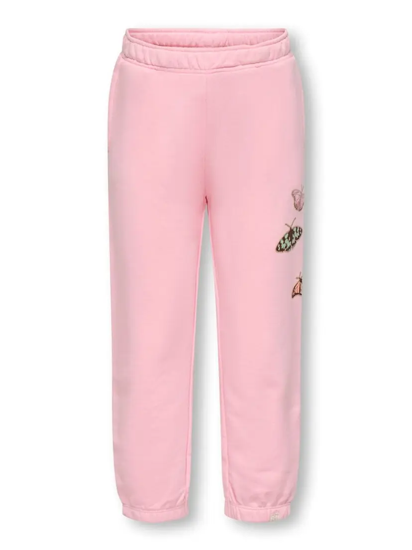 Only Kids Only Kids Butterfly Bukse Loose Fit Tickled Pink Butterfly (92 / 2 år)