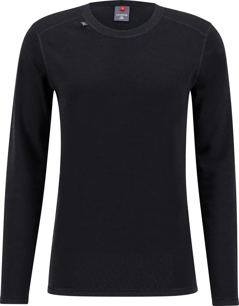 Ulvang Ulvang Men's Comfort 200 Round Neck  Black/Black