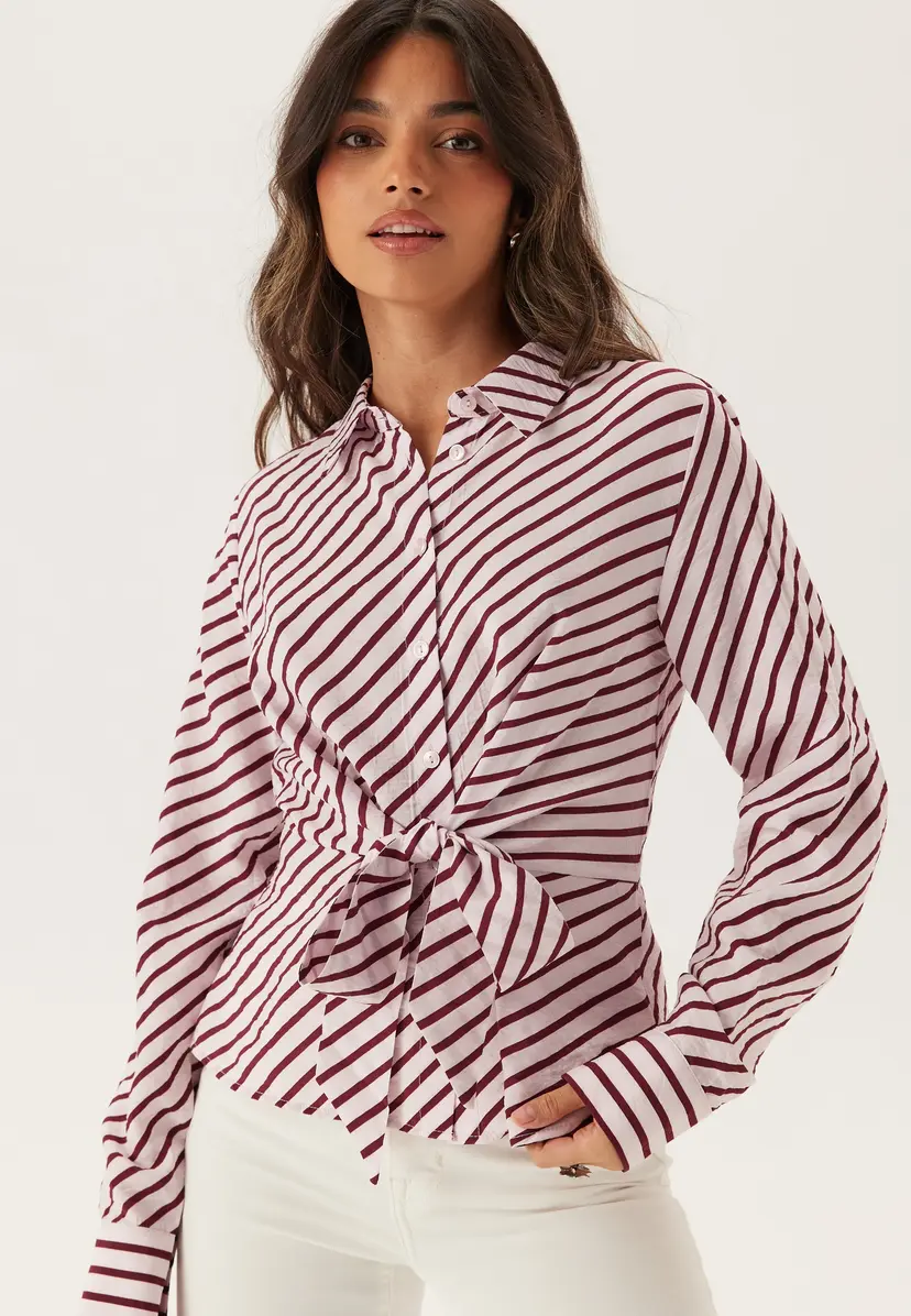 Bubbleroom Tie Detail Shirt