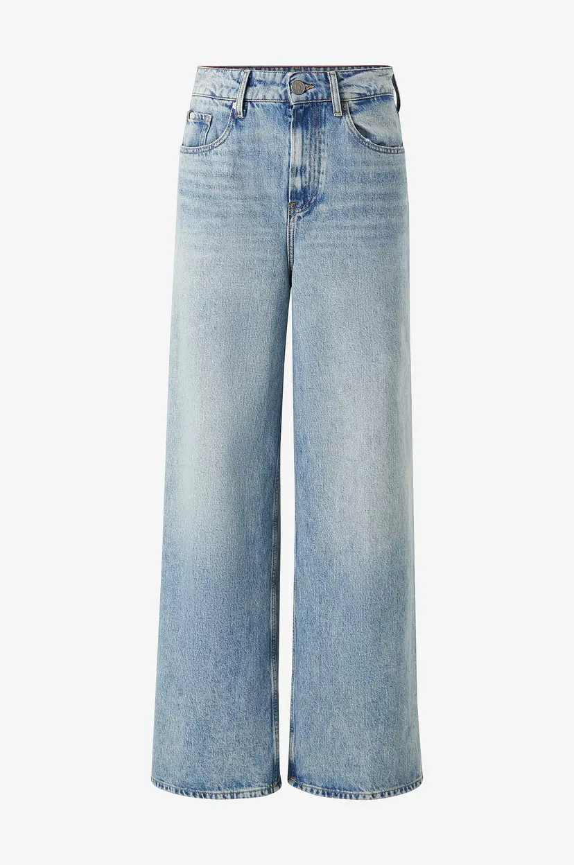 Tommy Hilfiger Jeans Wide Leg HW Sam - Blå