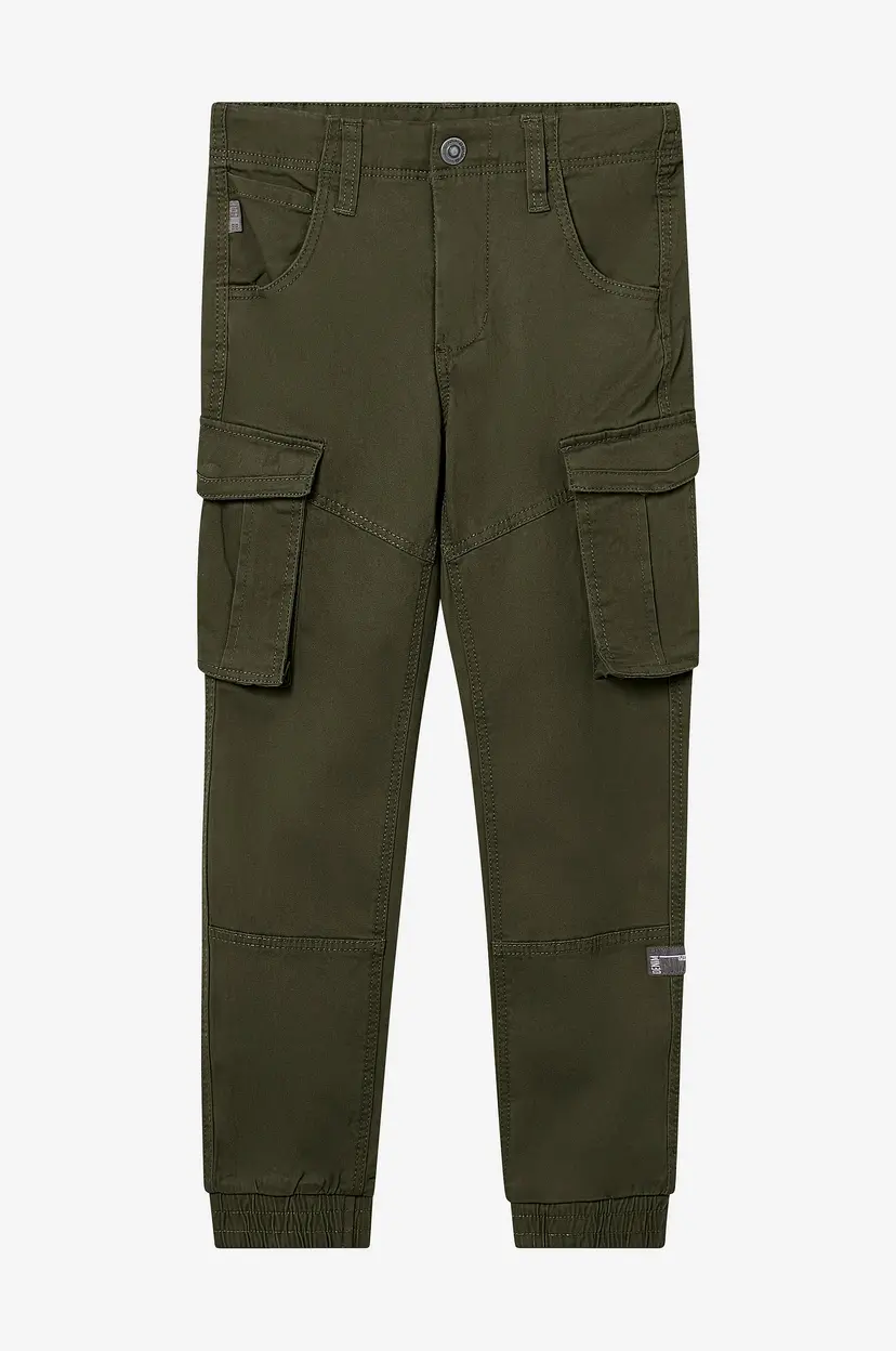NAME IT Cargobukser nitBambgo Reg/R Twi CA Pant - Grønn