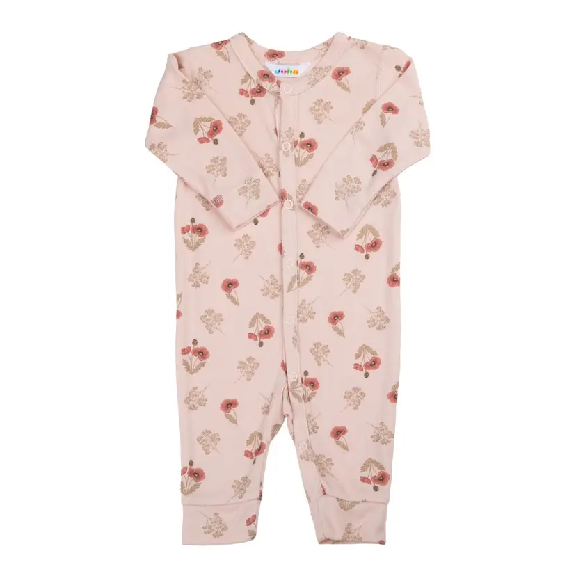 Joha Joha Poppy & Mill Bambus Jumpsuit Lys Rosa (100 / 3-4 år)