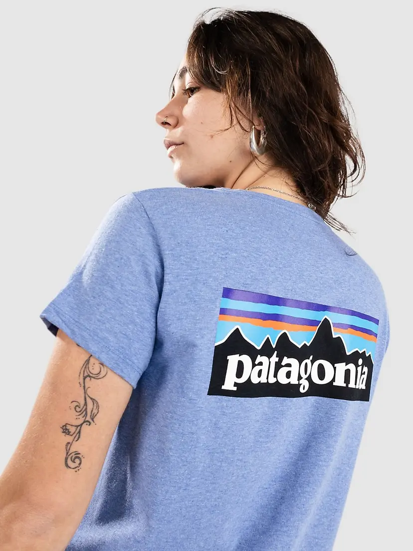Patagonia Patagonia P-6 Logo Responsibili T-skjorte blå