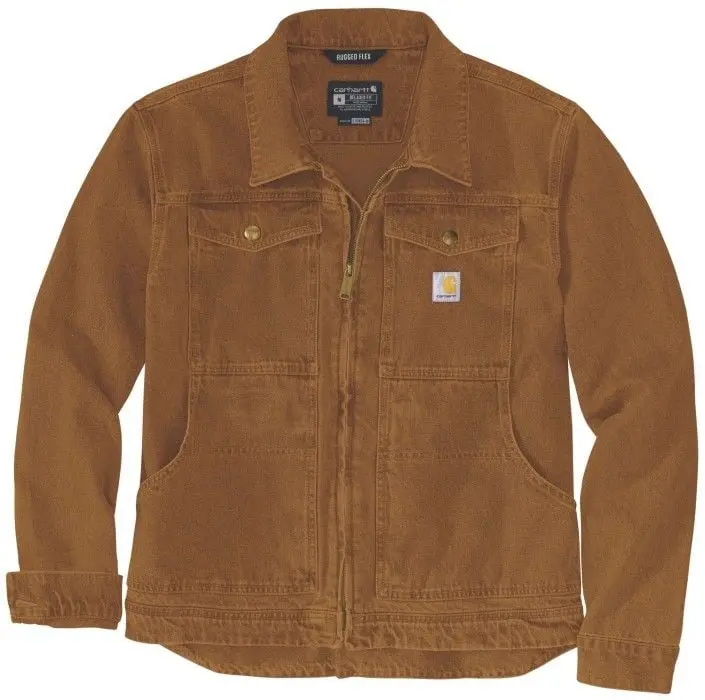 Carhartt Workwear Carhartt Workwear Carhartt M's Duck Relaxed Fit Jacket Carhartt® Brown
