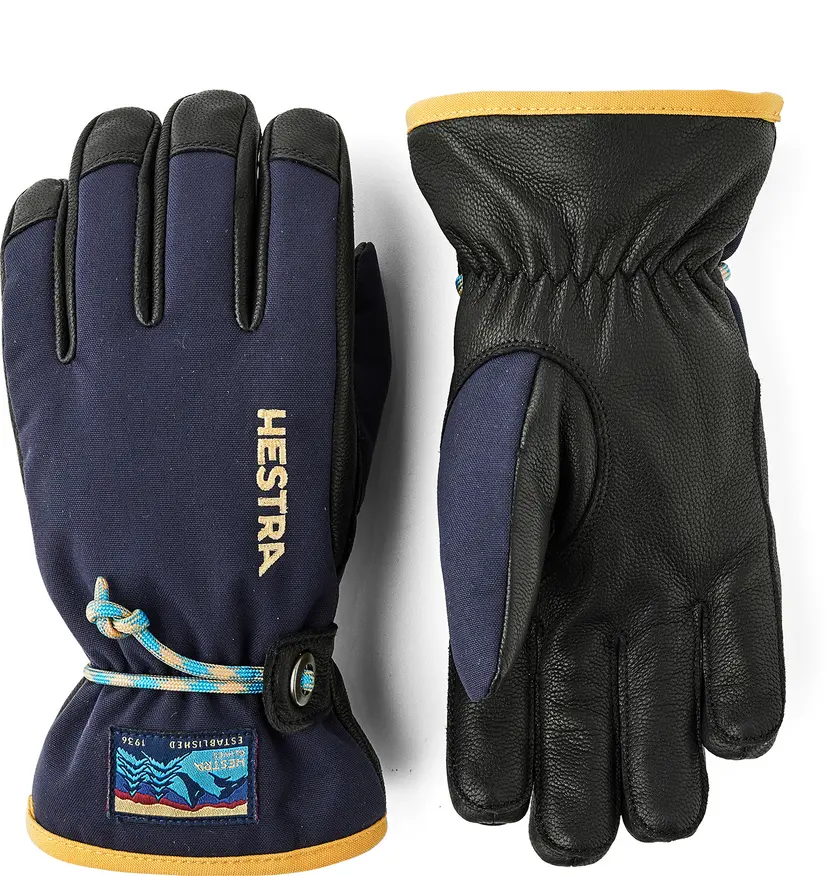 Hestra Hestra Kids' Wakayama Jr - 5 Finger Navy