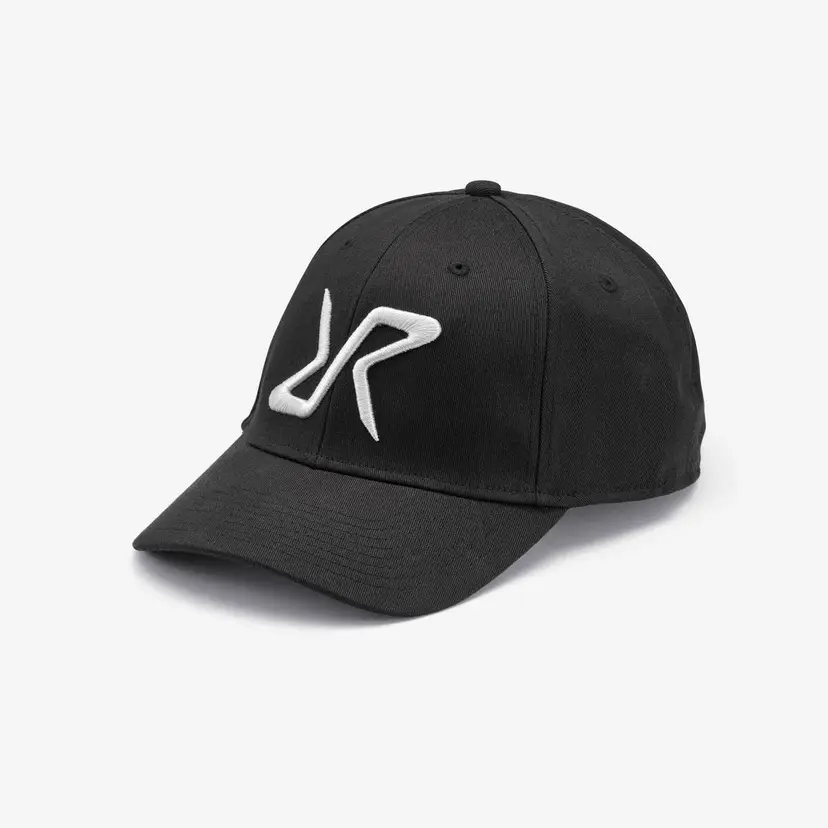 RevolutionRace Snapback Logo Cap Unisex Black/Oatmeal