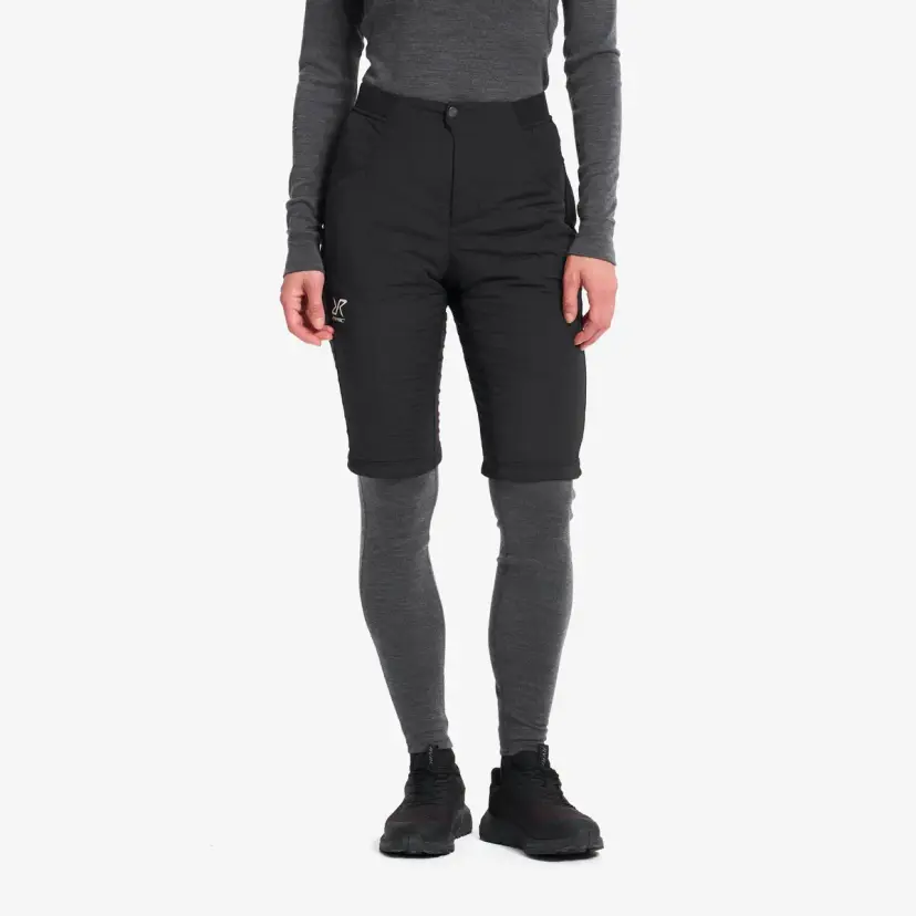 RevolutionRace Dense Medium Thermo Shorts Dame Black