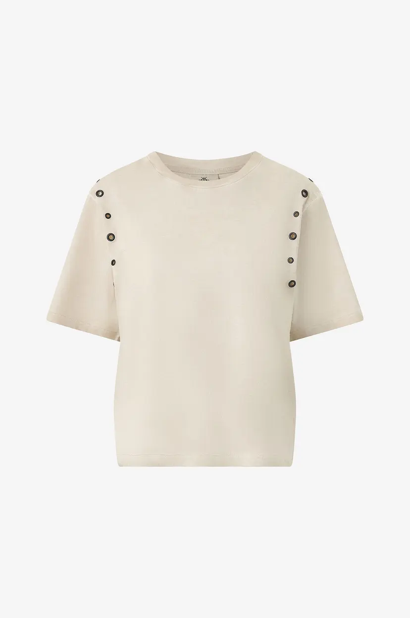 Karen By Simonsen T-skjorte kbBecilla Tee - Beige