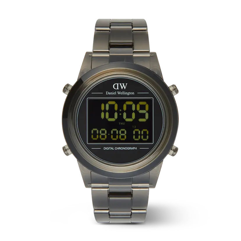 Daniel Wellington Dark Grey 36mm Watch Retro Digital | DW