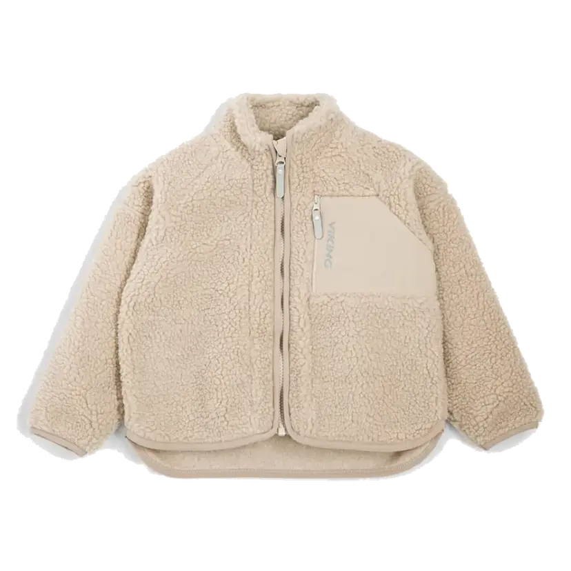 Viking Viking Playtime Pile Midlayer Jacket Kids Cement