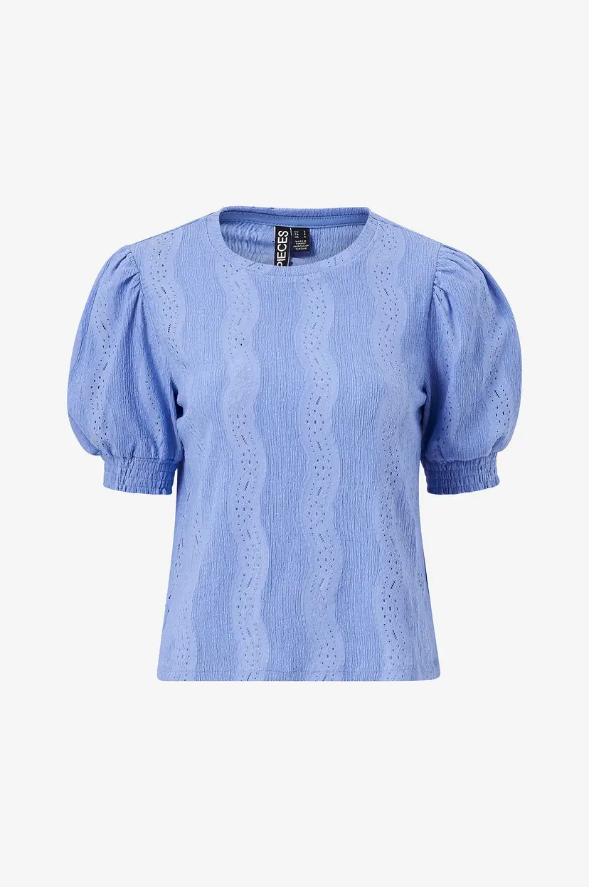 Pieces Topp pcLayla 2/4 Top - Blå