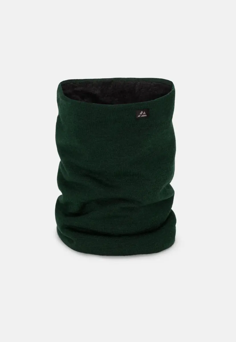 DANISH ENDURANCE DANISH ENDURANCE MERINO FLEECE HALSEDISSE, Mørkegrøn, Varmeisolerende og Åndbar