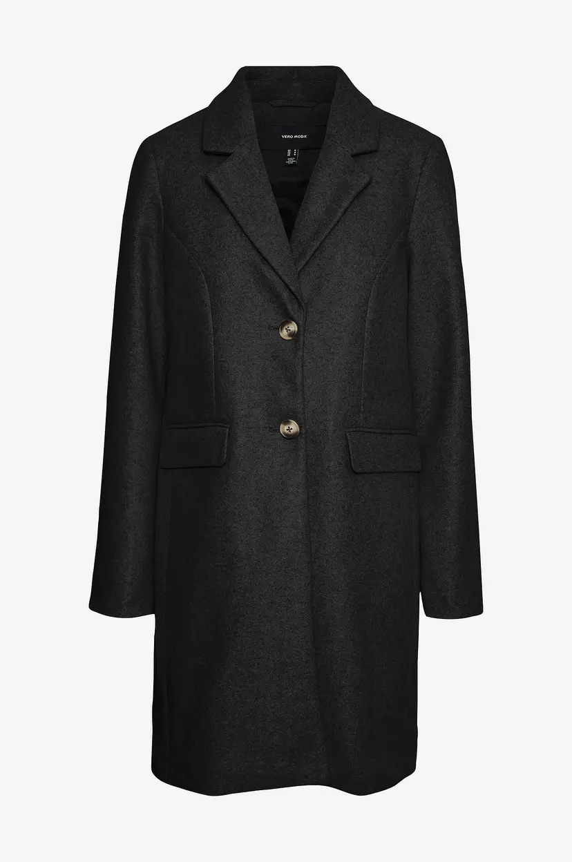 Vero Moda Kåpe vmPop Gianna Coat - Svart