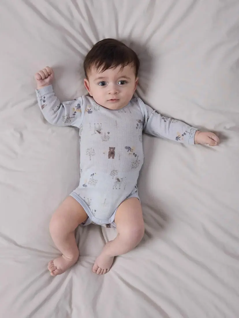 NAME IT Body "WANG" Baby Arctic Ice Skogsdyr