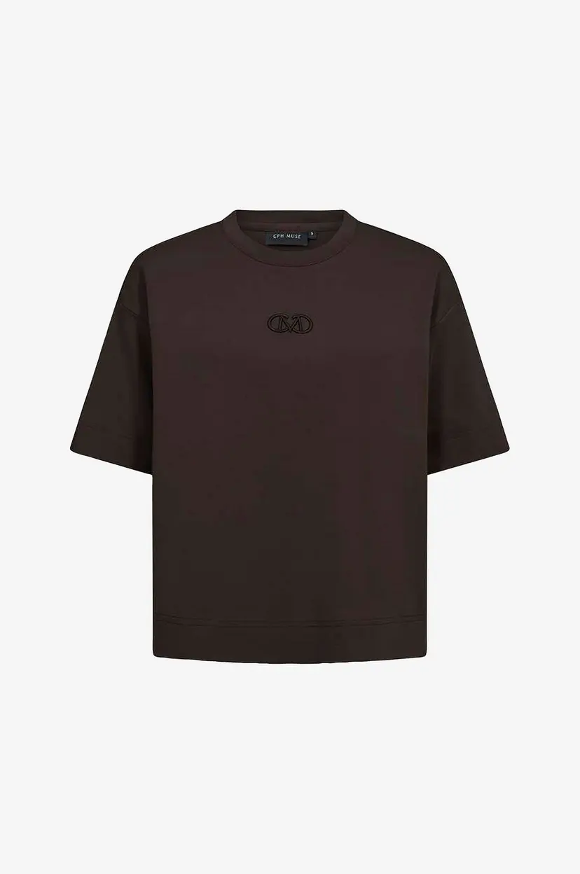 Copenhagen Muse T-skjorte cmMuse - Brun