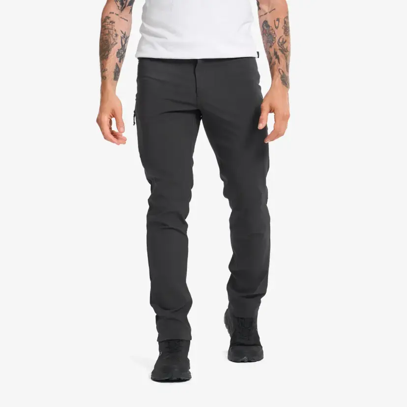 RevolutionRace Root Outdoor Stretch Jeans Herre Anthracite