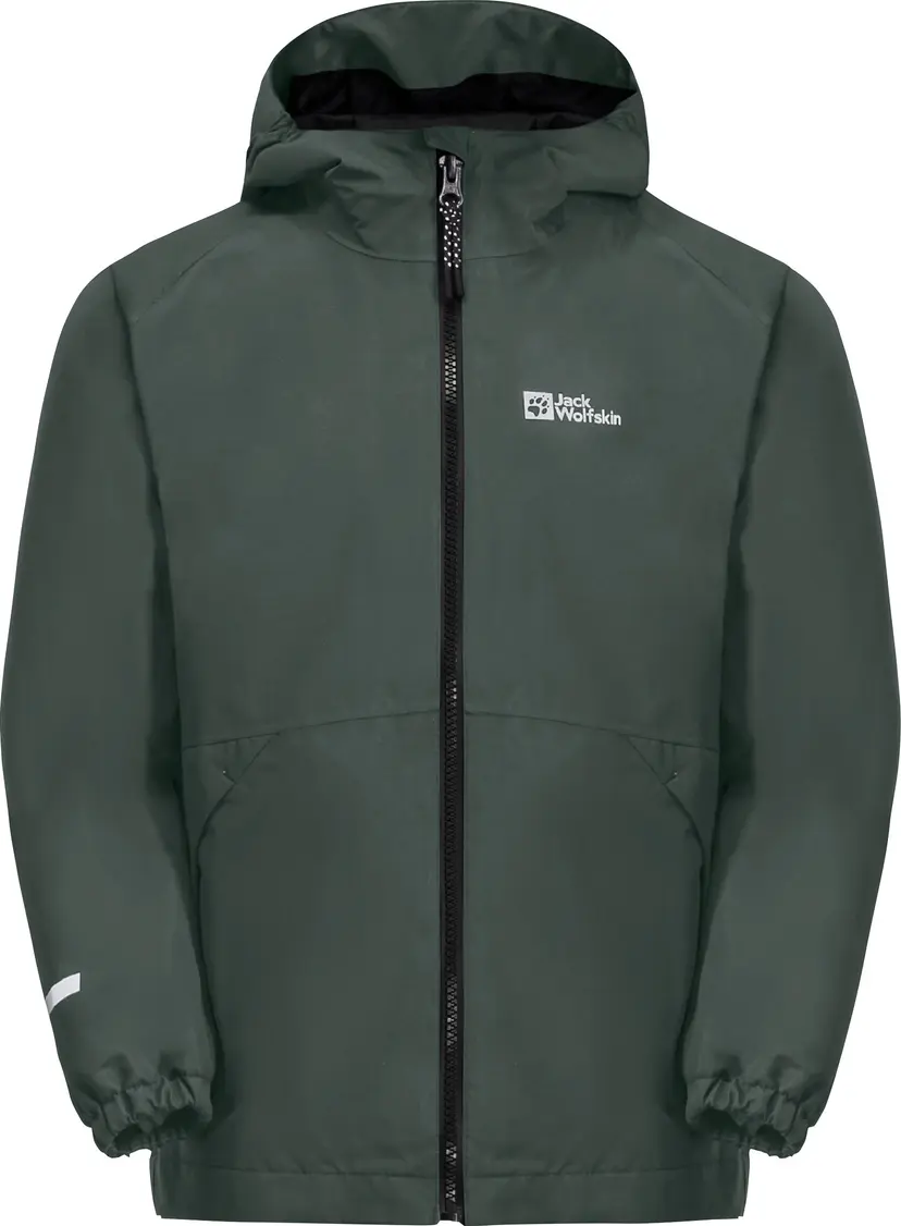 Jack Wolfskin Jack Wolfskin Kids' Iceland 3-in-1 Jacket Slate Green/Black