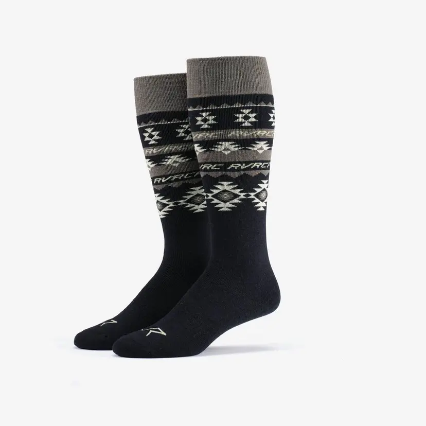 RevolutionRace Alpine Terry Socks Unisex Black/Peyote