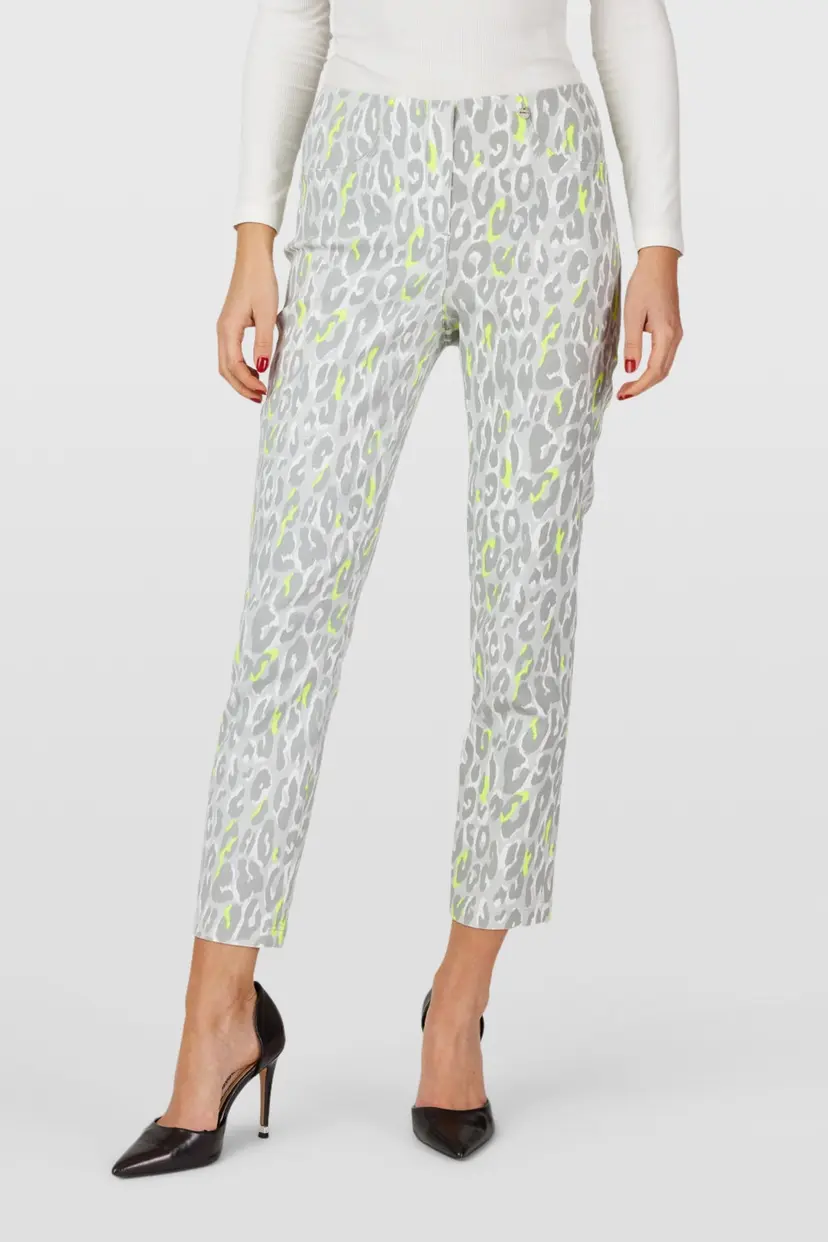 Robell ROBELL BELLA 09 TROUSERS SILVER