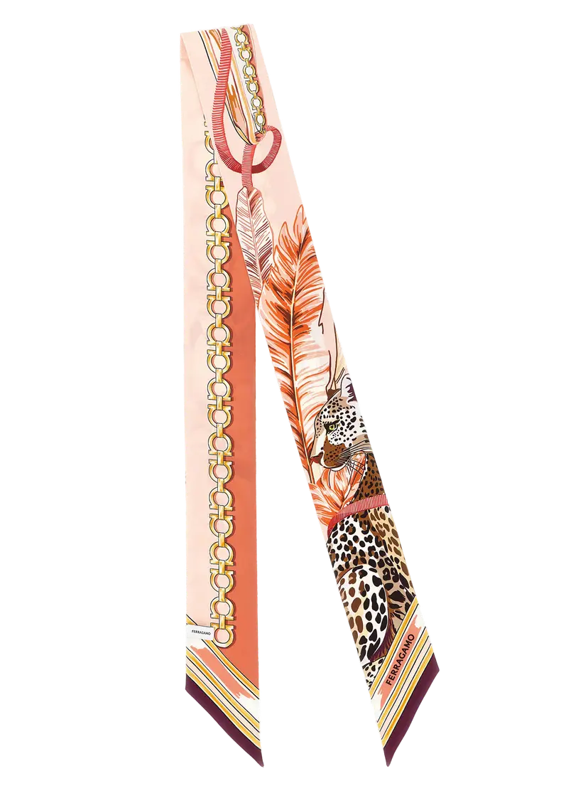 Ferragamo Ferragamo Skjerf – Rosa