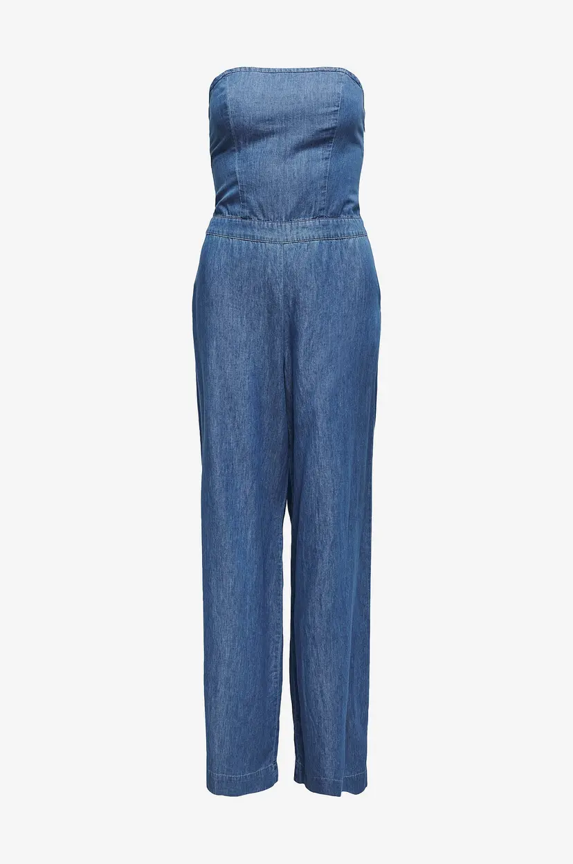 ONLY Jumpsuit onlAkia Bea SL Dnm Jumpsuit BJ - Blå