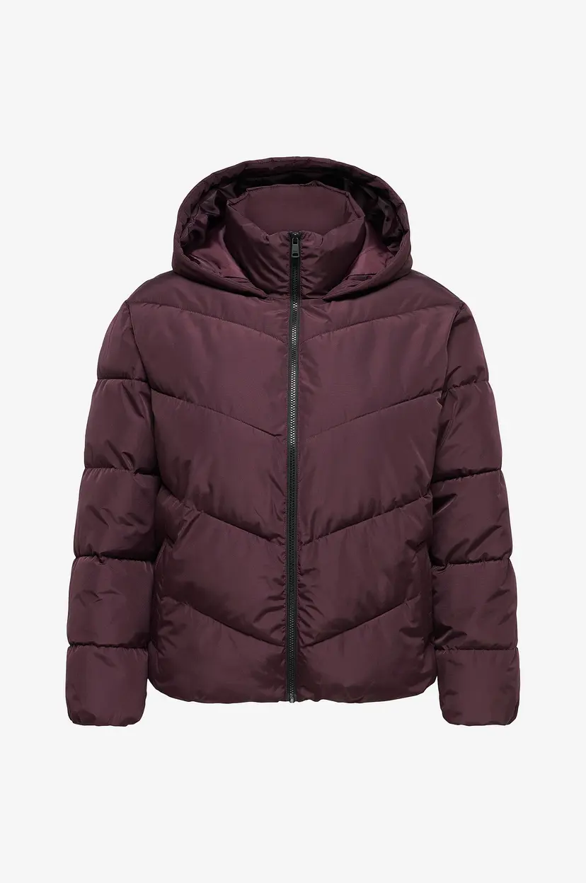 Only Carmakoma Pufferjakke Carclair Short Puffer - Rød