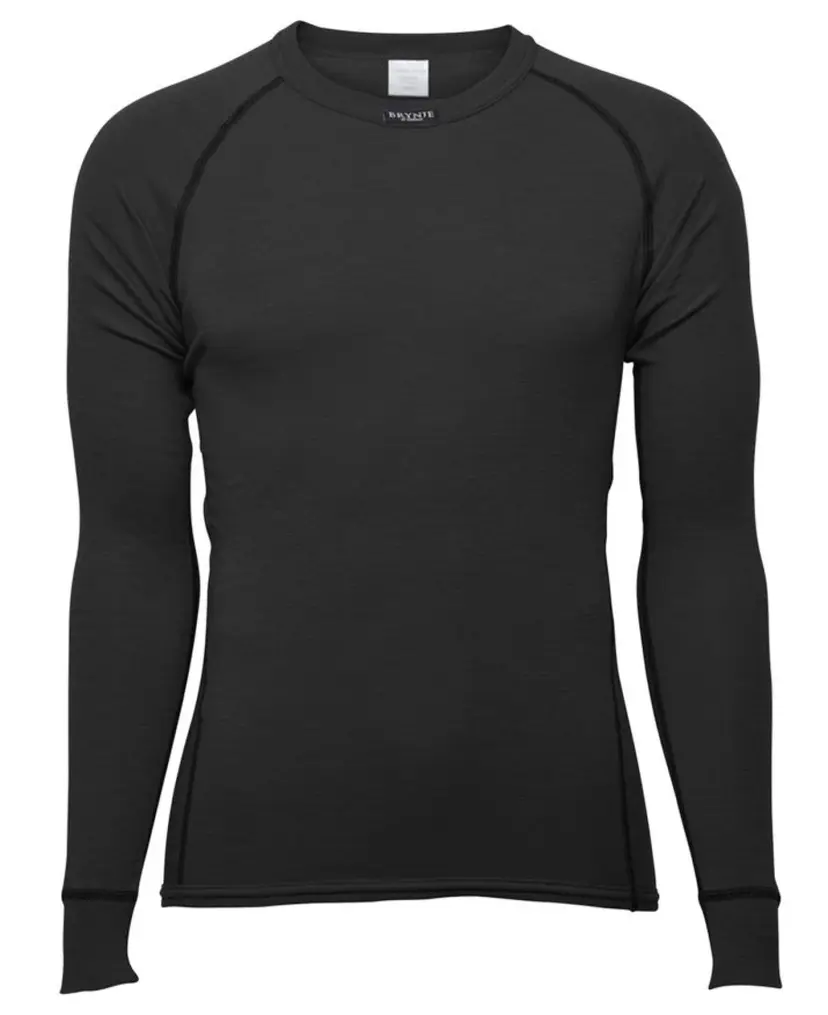 Brynje Brynje Classic Wool Shirt Black